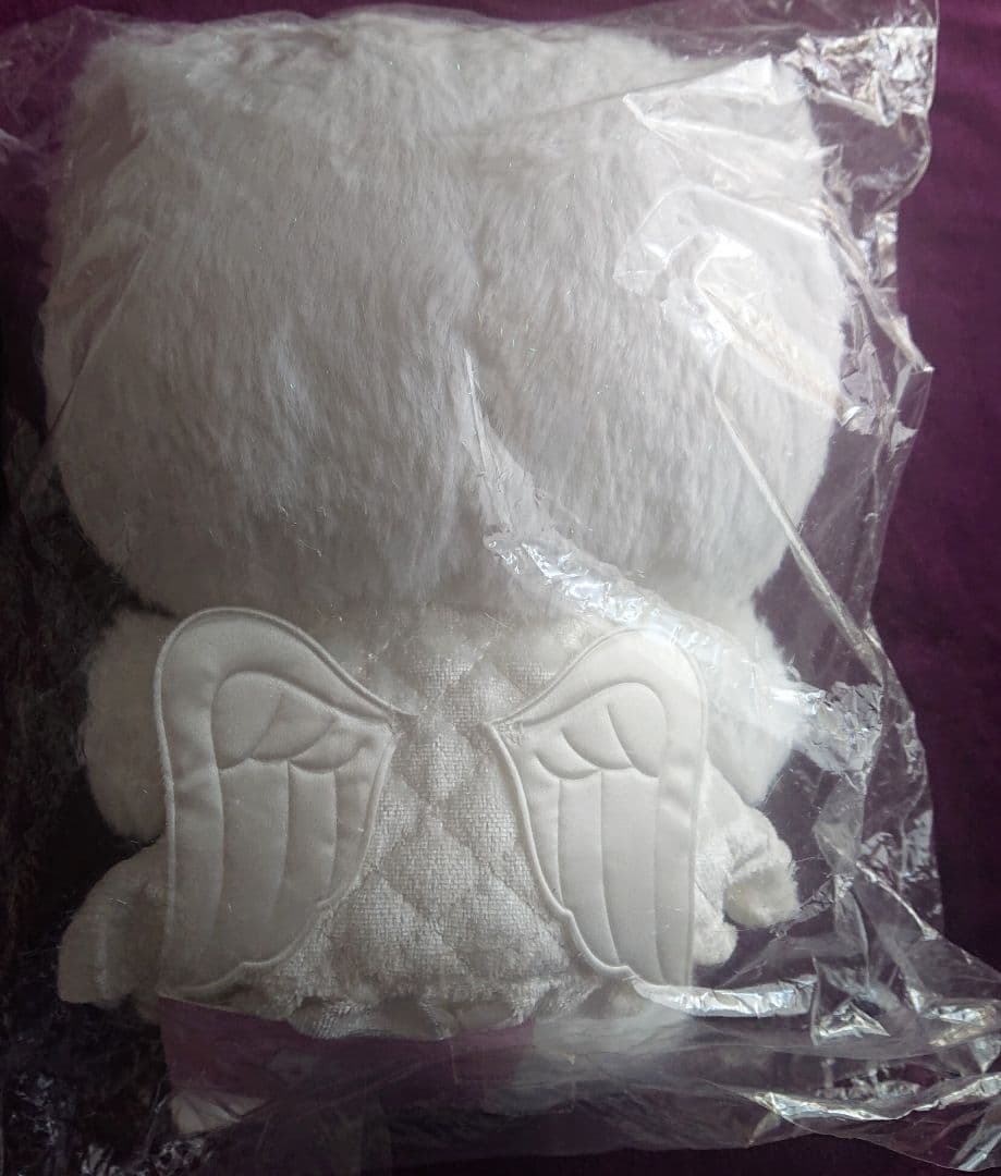 【未開封】サンリオ ハローキティ 天使小悪魔シリーズ 天使ぬいぐるみ