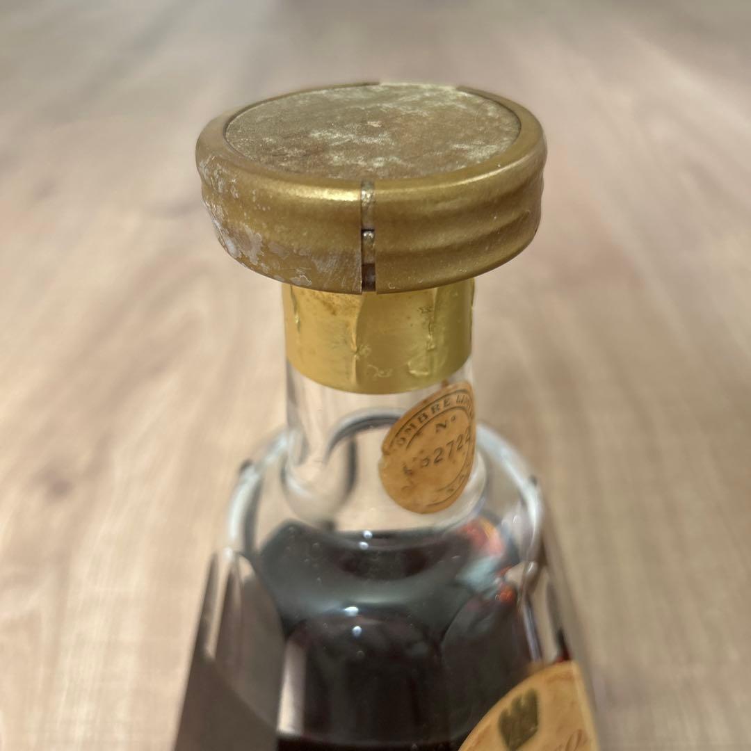 【古酒】未開栓蓋付クルボアジェ ナポレオン バカラボトル ブランデー コニャック