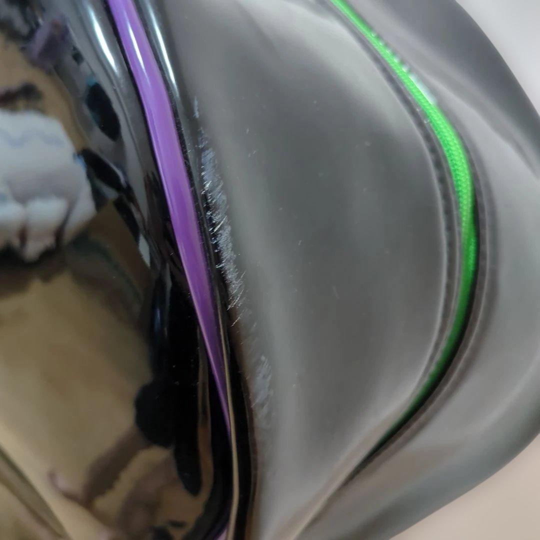 EVA GOLF ゴルフバッグ ブラック/パープル