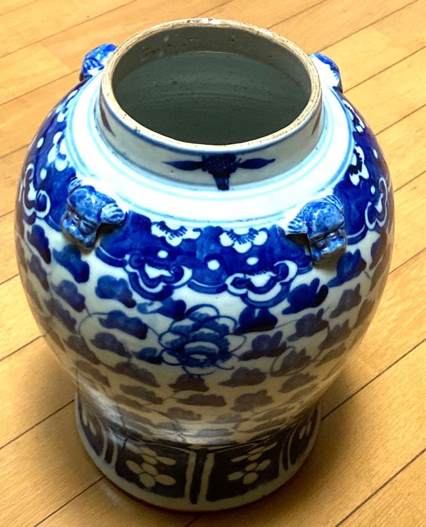 アンティーク 骨董 清朝の壺 花瓶