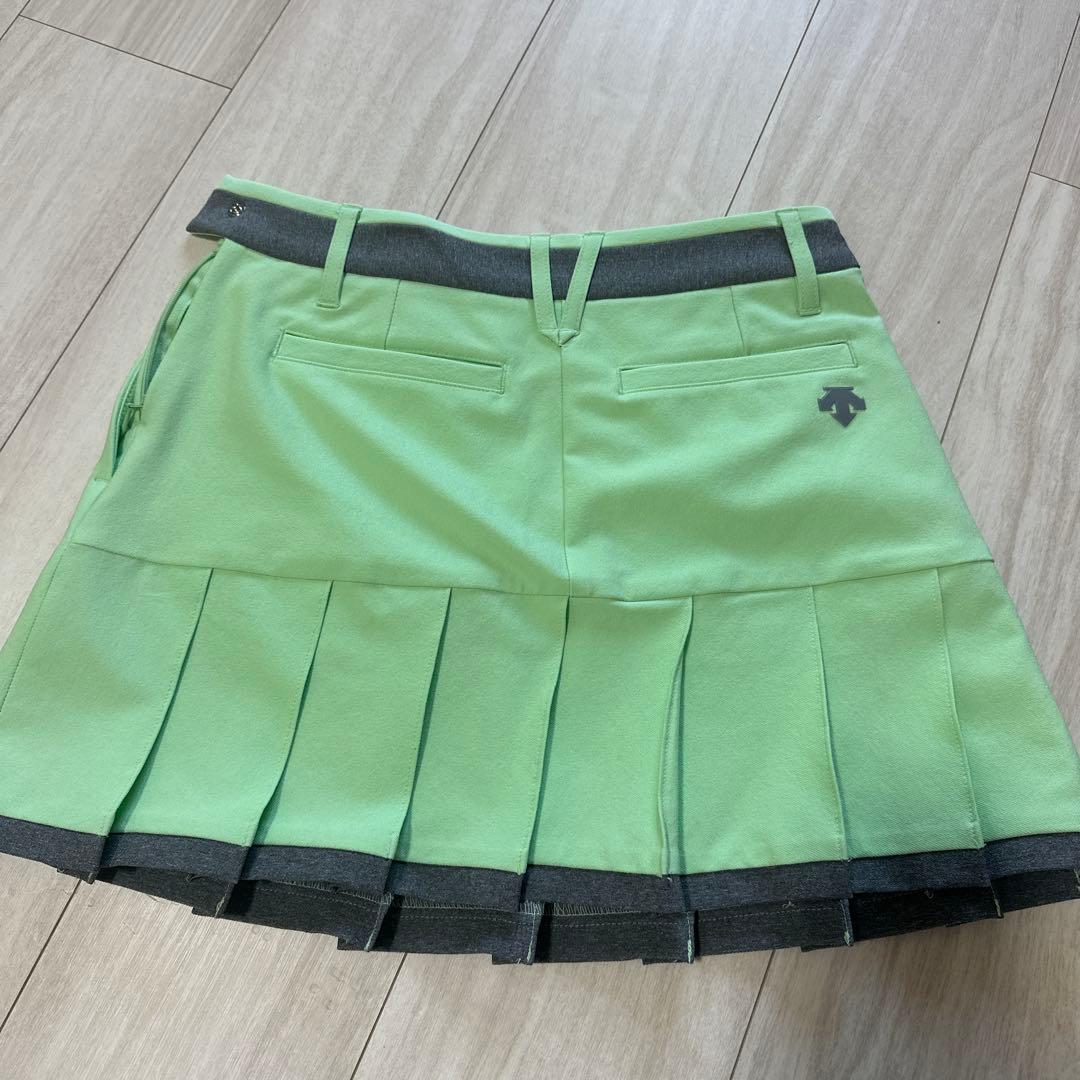 DESCENTEゴルフウエア プリーツスカート レディース SSサイズ