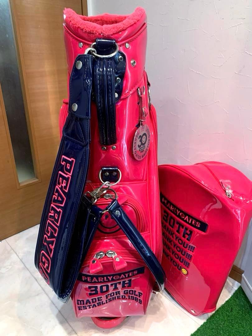 美品　正規品　限定　パーリーゲイツ　30周年　アニバーサリー　キャディバッグ