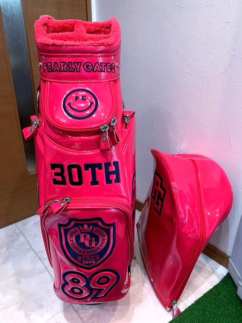 美品　正規品　限定　パーリーゲイツ　30周年　アニバーサリー　キャディバッグ