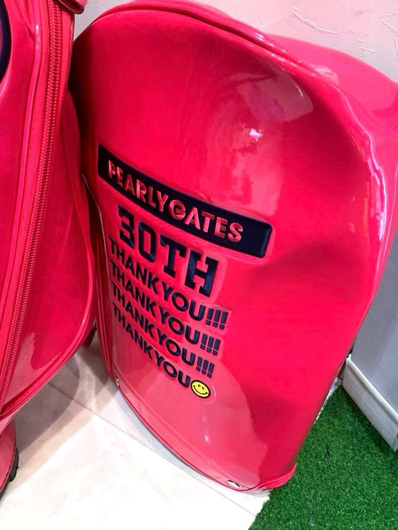 美品　正規品　限定　パーリーゲイツ　30周年　アニバーサリー　キャディバッグ