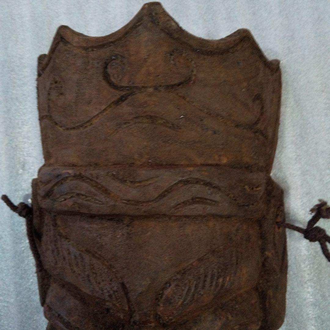 中国　古玩具　 中国面 　珍品面　古木彫り