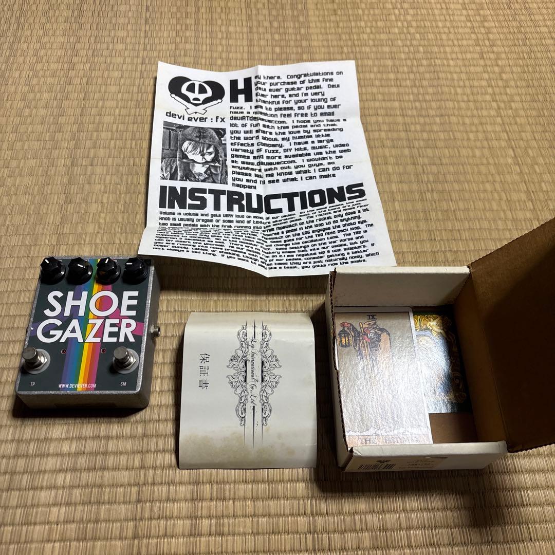 Devi Ever SHOEGAZER シューゲイザーファズ　レインボーカラー