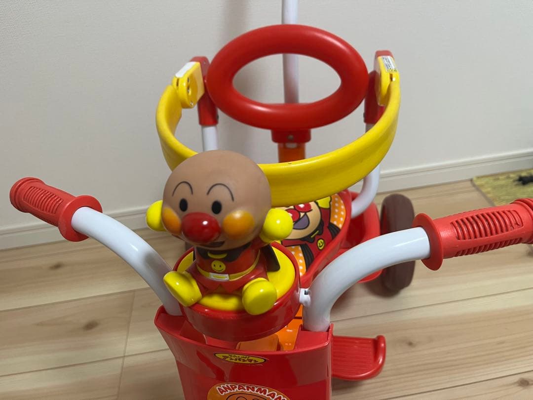 それいけ！アンパンマン オールインワンアップ折り畳み三輪車