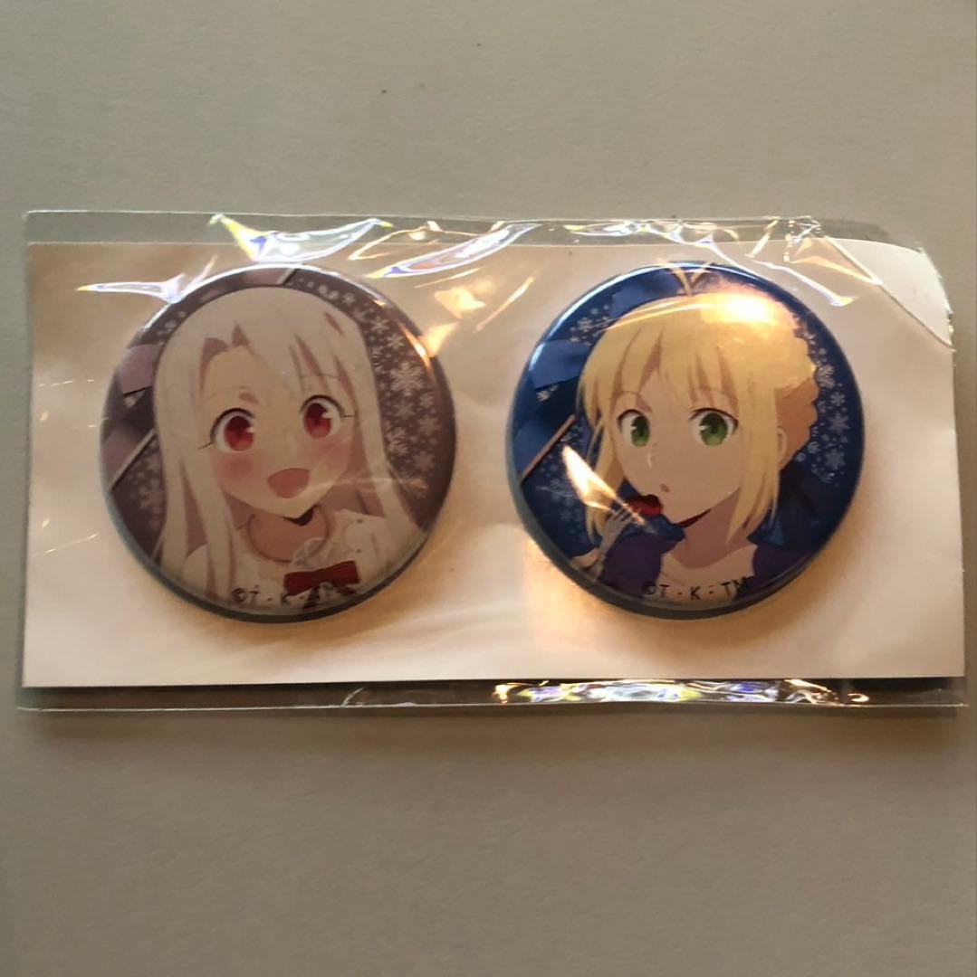 C95 コミケ 缶バッジ『豪華絢爛♪ お城にご招待セット』 セイバー イリヤ