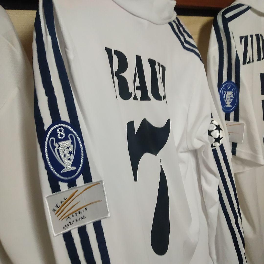 マドリードジダンとラウールのユニホーム伝説決勝