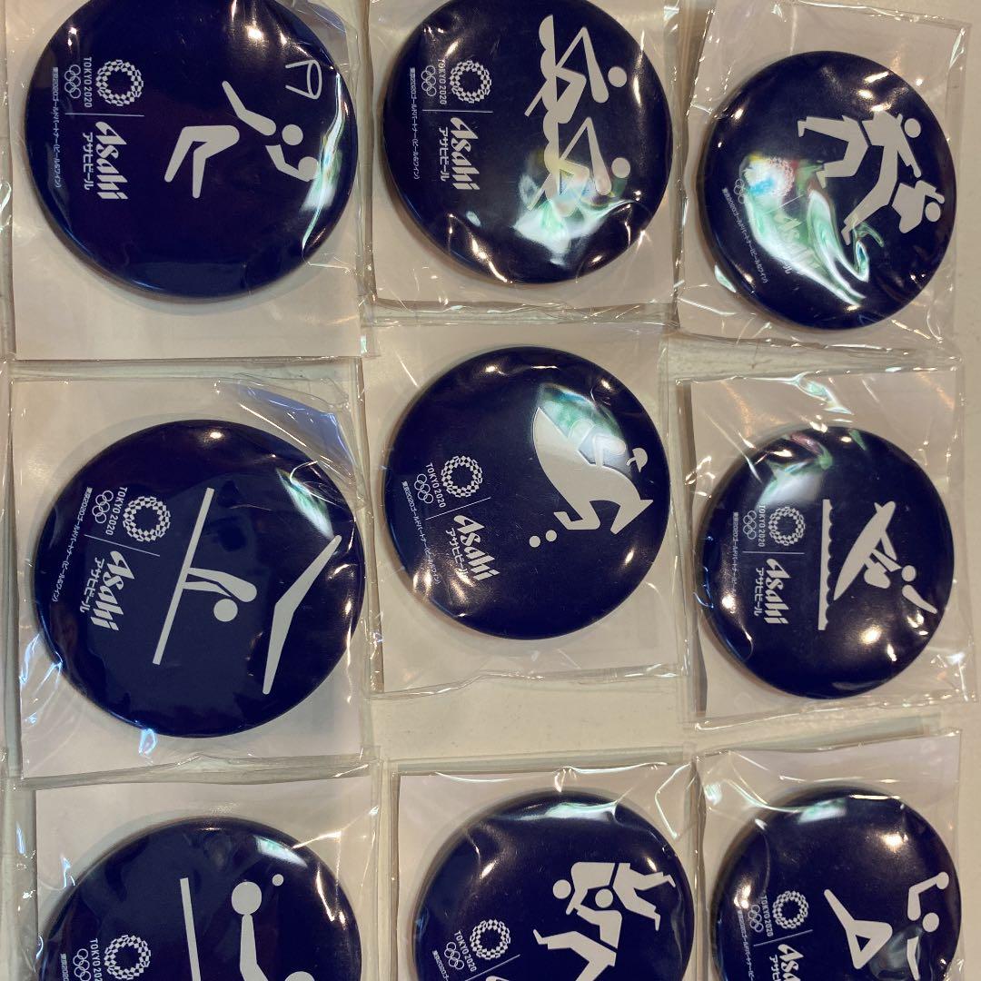 オリンピック　ピクトグラム　缶バッジ