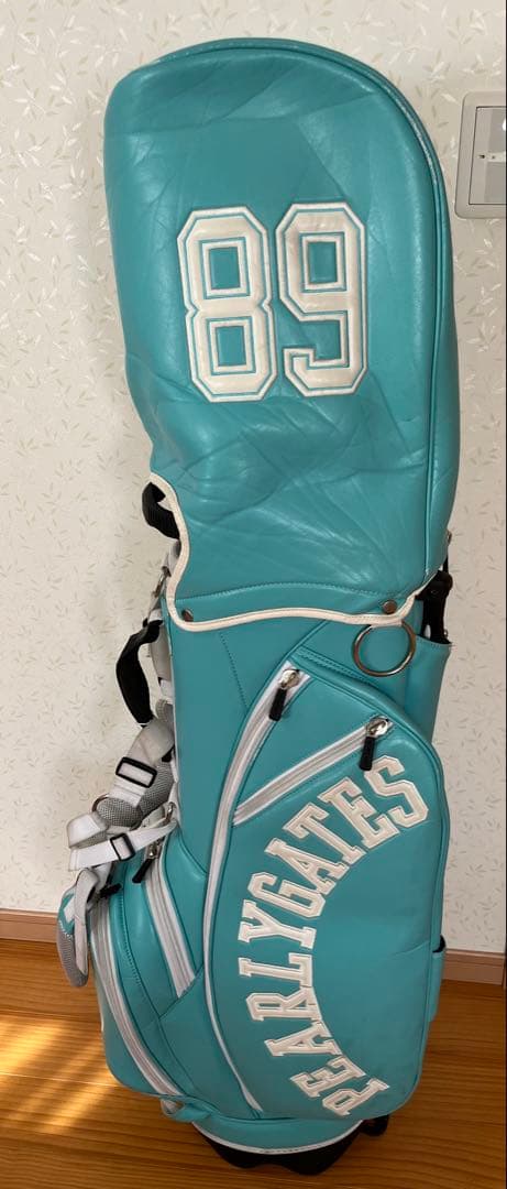 パーリーゲイツ　キャディバッグ 89 ターコイズ　PEARLY GATES
