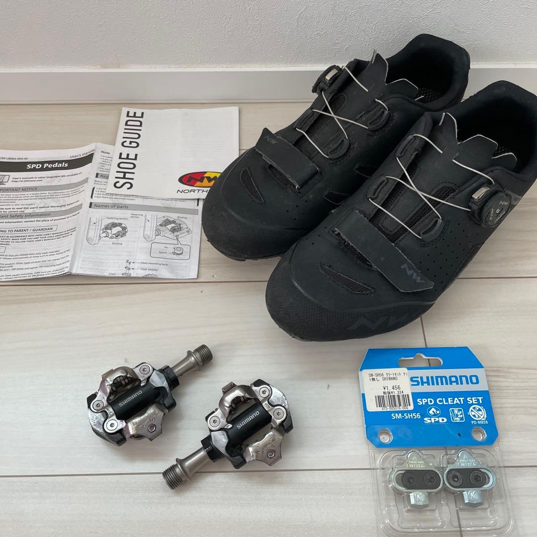 Northwave シューズ　SHIMANO ビンディングペダルセット
