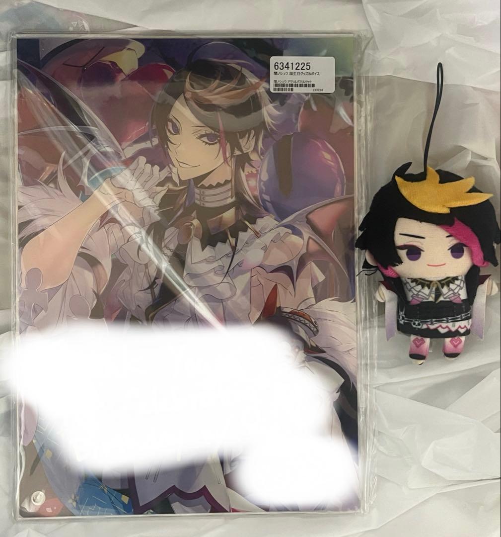 にじさんじEN 闇ノシュウ　バースデー　アクリルパネル　にじぱぺっと