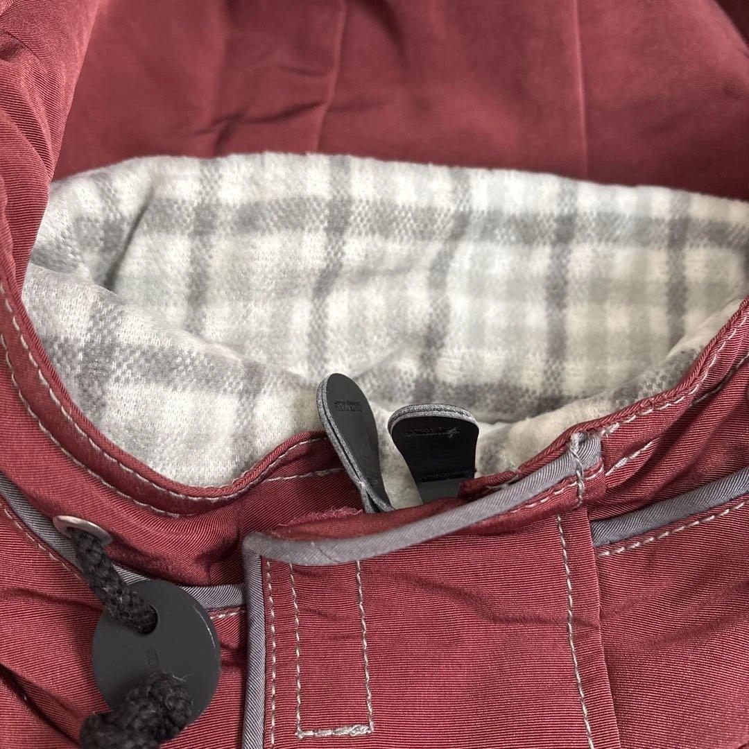 ピンクターン　スキーウェア　上下セット　ボルドー×グレー　Lサイズ