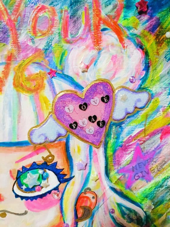 【一点物:イラストアートSALE】★GET YOUR SHINING STAR★