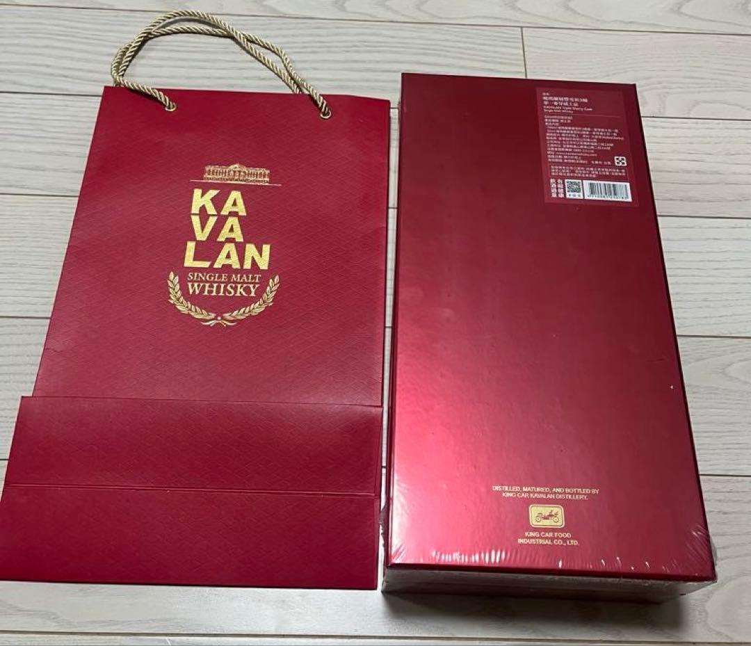 【KAVALAN カバラン】トリプル・シェリーカスクウイスキー 台湾年度限定