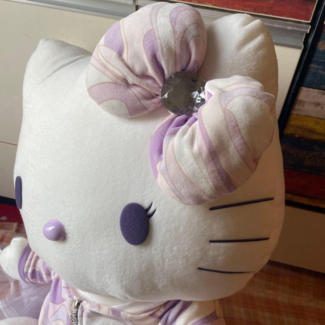 ハローキティ　キティ　rady マーブル　パープル　特大ぬいぐるみ　2013