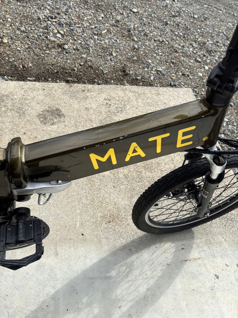 MATE City 折りたたみ電動アシスト自転車