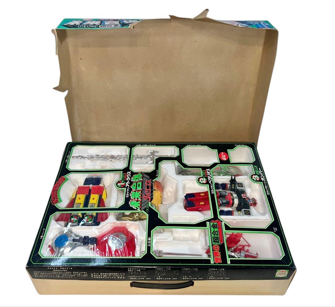 ポピー　世界の超合金 未来合体 ダルタニアス 未来ロボ ダルタニアス　当時物