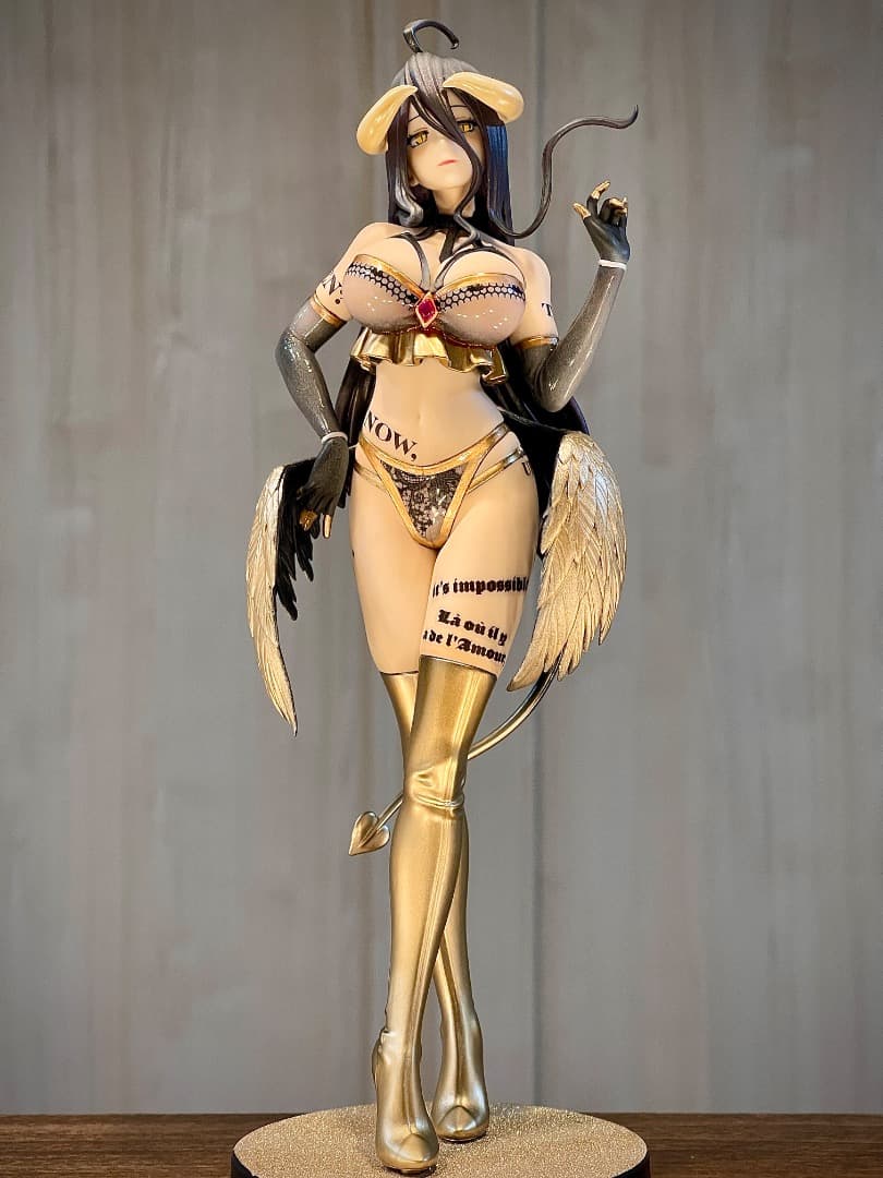 摩*楼様 《リペイント》オーバーロード アルベド フィギュア