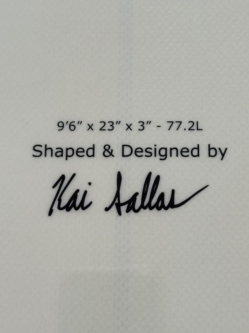 サンダーボルト　KAI SALLAS　WAIKIKI　9.6f