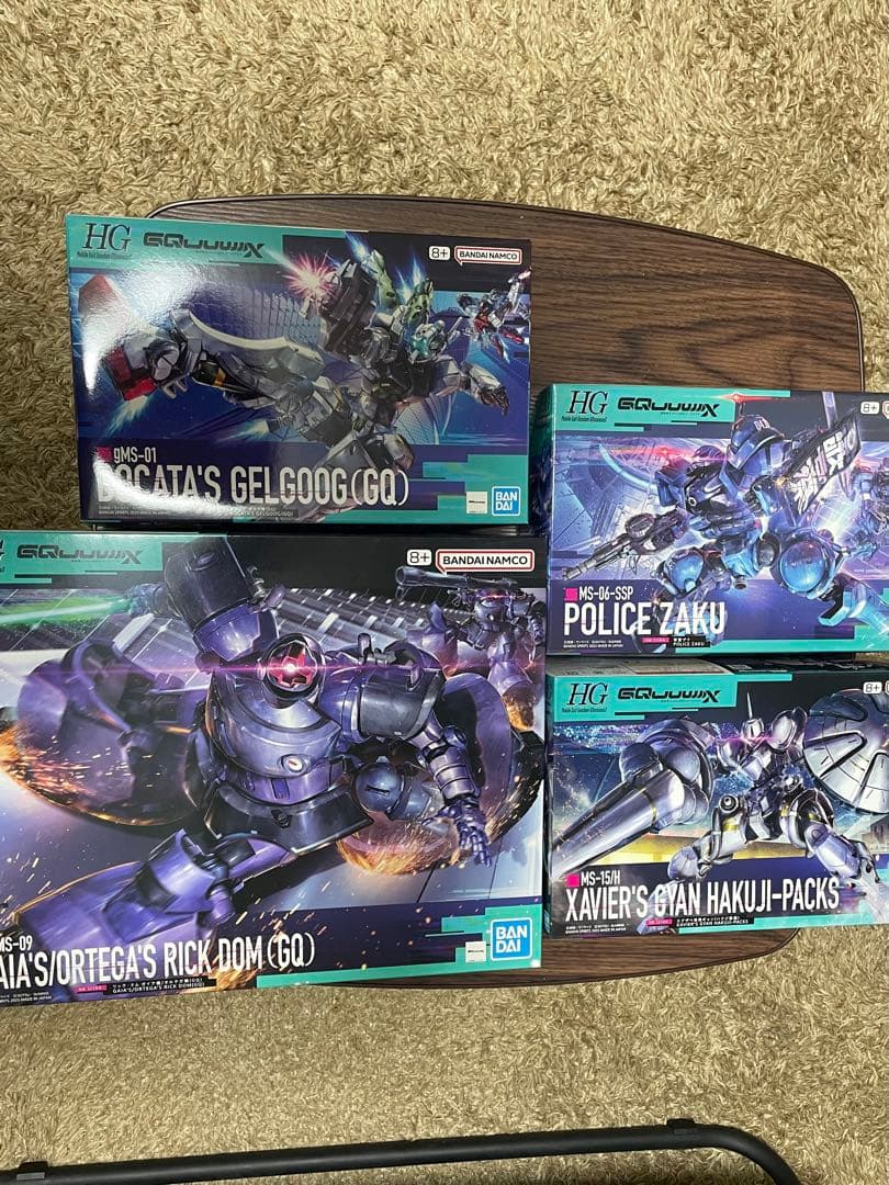 ガンプラ　4体セット