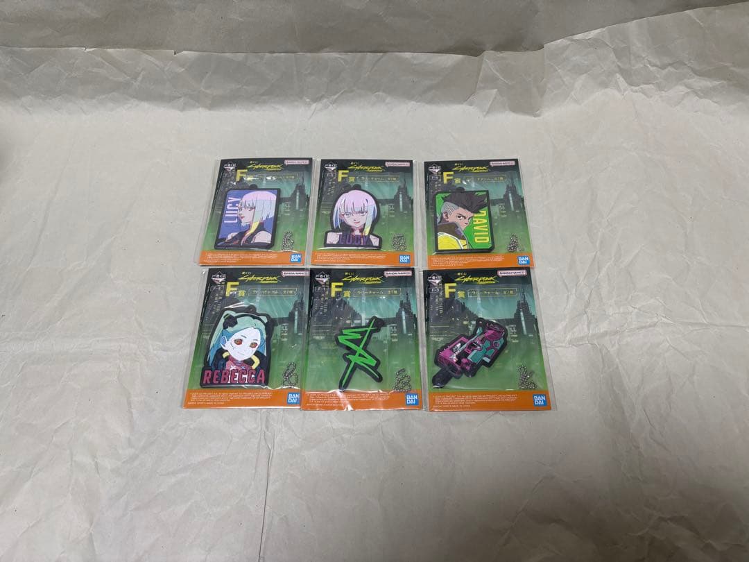 一番くじ CYBERPUNK: EDGERUNNERS デイビッド　ルーシー 他