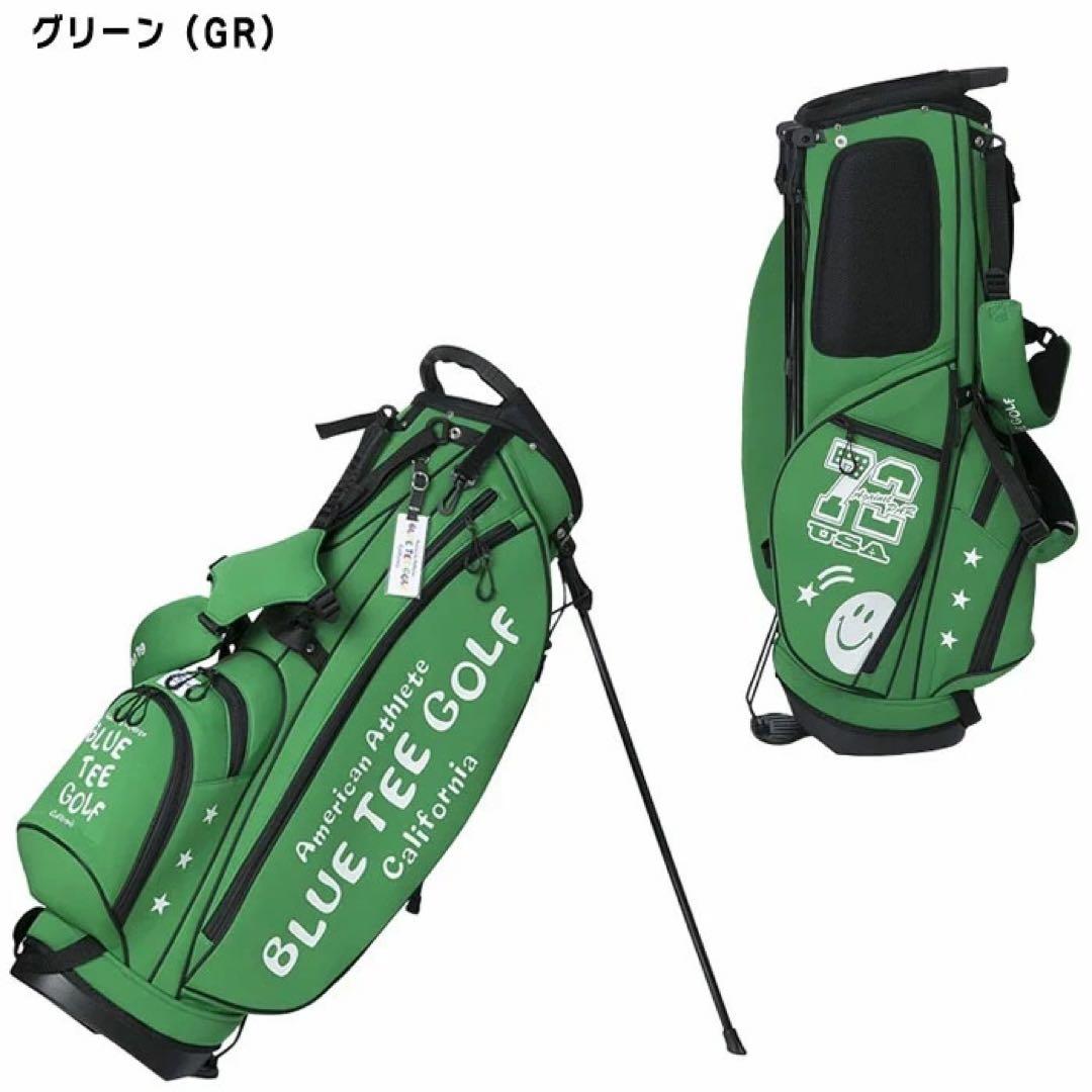 BLUE TEE GOLF ブルーティーゴルフ キャディバッグ スタンド式