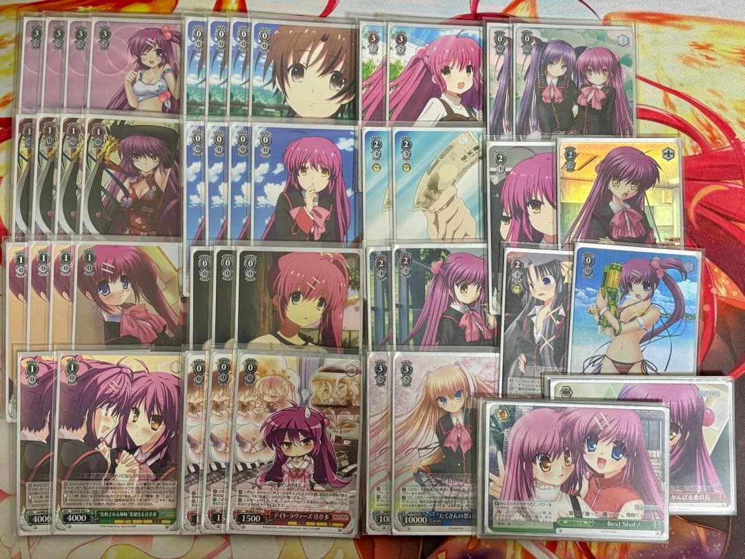 ヴァイスシュヴァルツ リトルバスターズ 葉留佳・佳奈多 デッキ&パーツセット