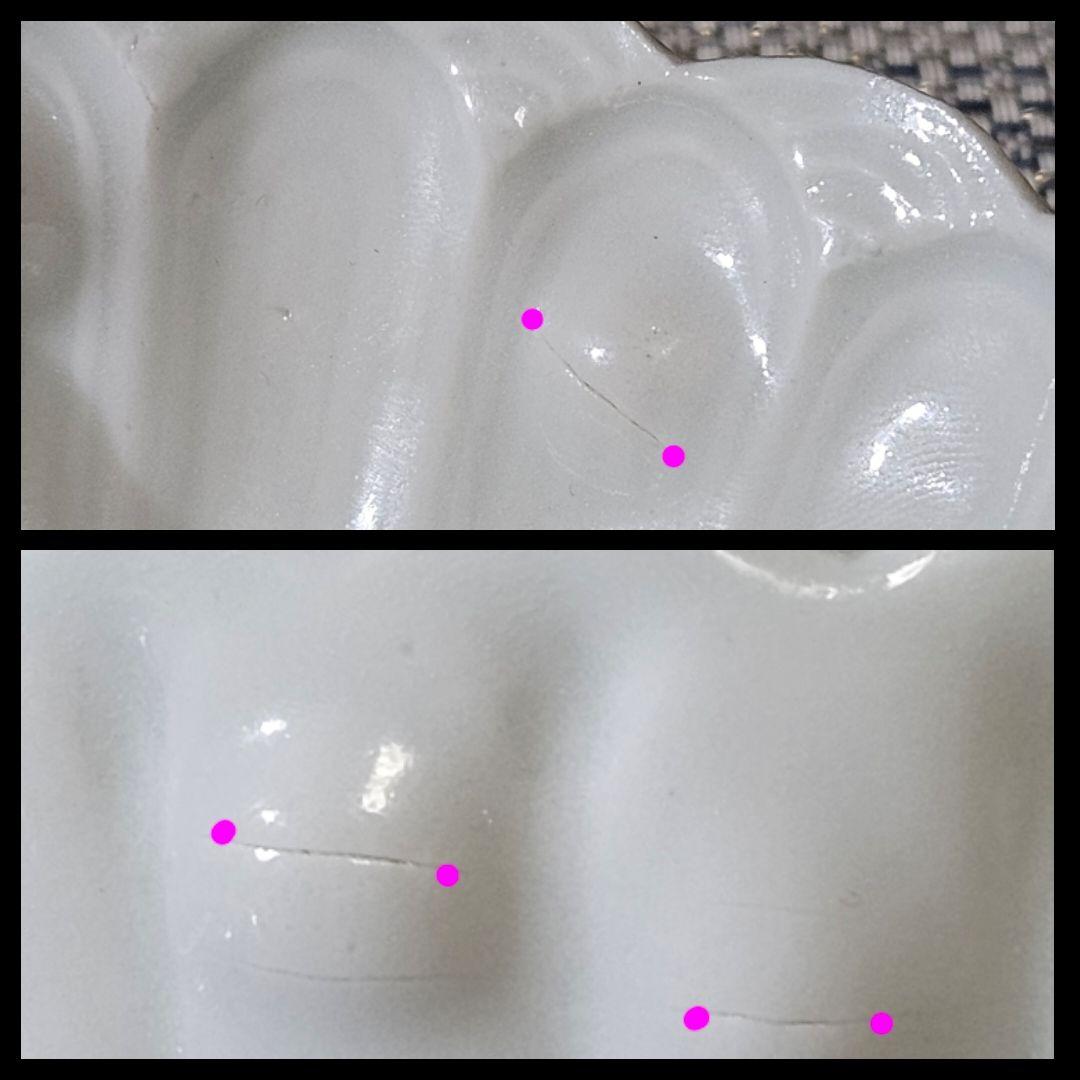 【近代陶芸の巨匠❗】帝室技芸員　板谷波山 波山銘　白磁　菊形小鉢　菓子鉢　共箱