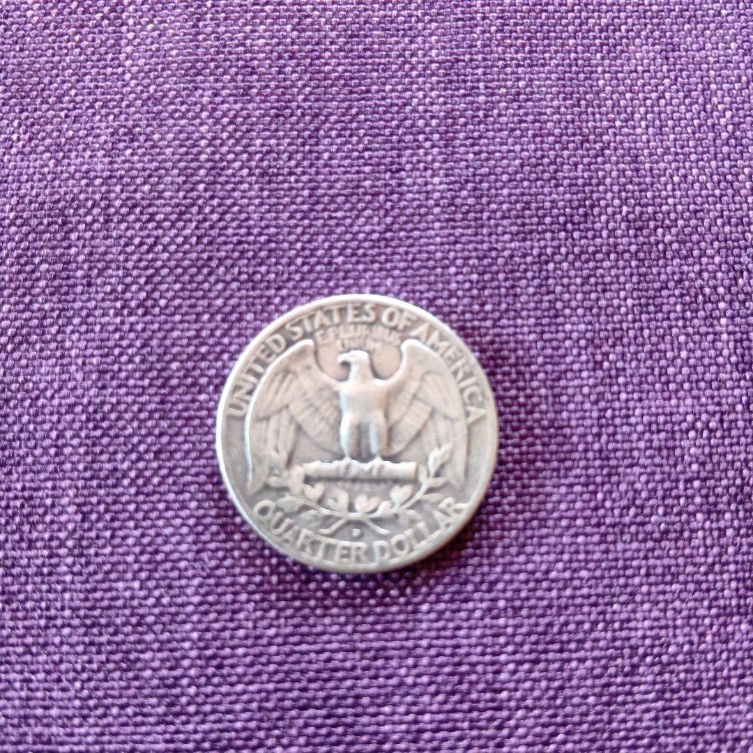 1958年 ワシントン・クォーターダラー 4枚セット