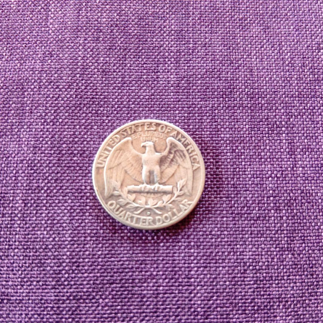 1958年 ワシントン・クォーターダラー 4枚セット