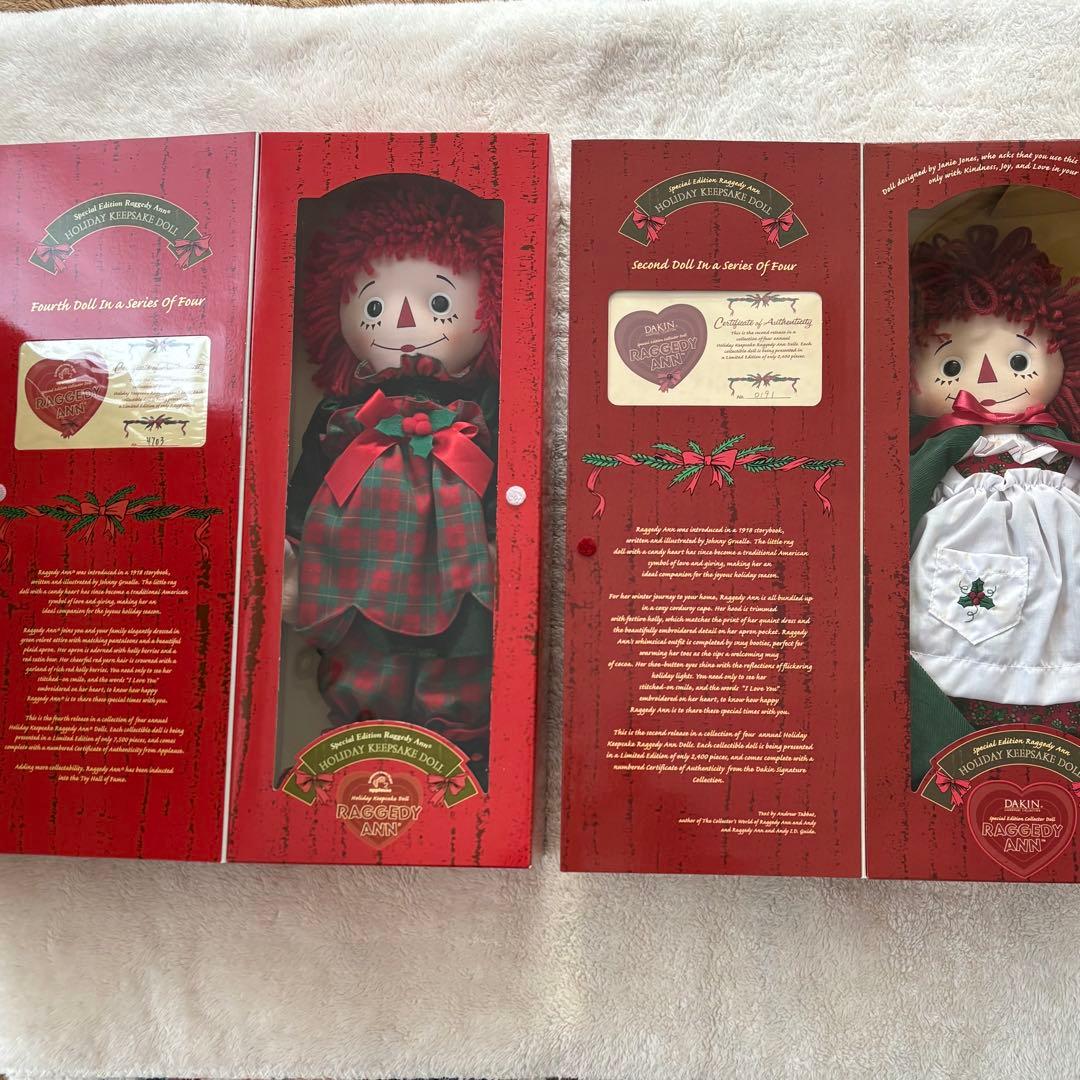 アン&アンディHOLIDAYKEEPSAEDOLL クリスマス限定