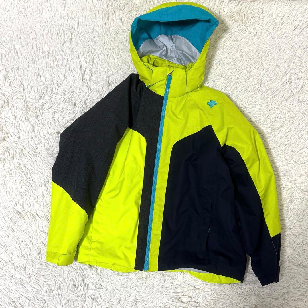 デサント スキーウェア 上下セット サイズ160 フード 洗える 人気