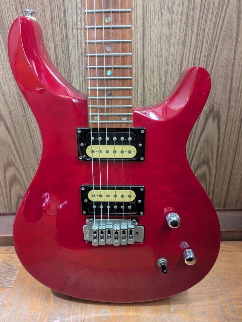 TOKAI レッドエレキギター　PRSタイプ