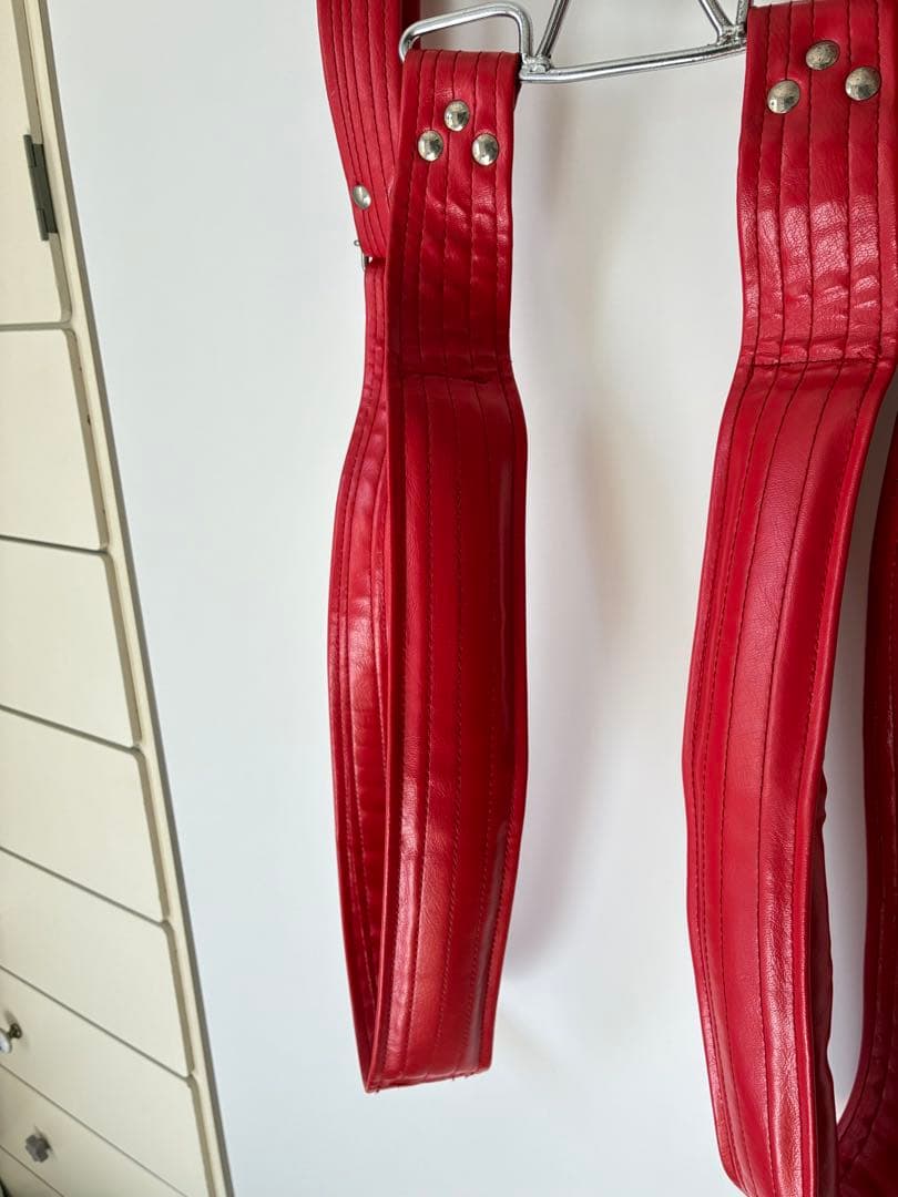 阿波踊り用 大太鼓ベルト （レッド）