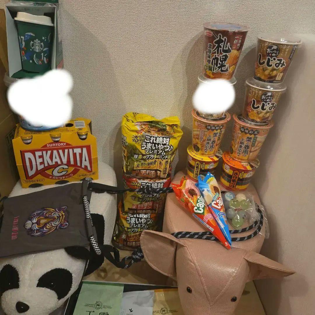 アミューズメント商品　まとめ売り　菓子　土産　スターバックス　スタバ　ラーメン