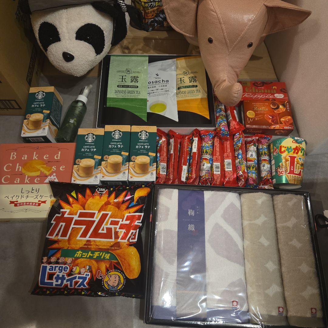 アミューズメント商品　まとめ売り　菓子　土産　スターバックス　スタバ　ラーメン