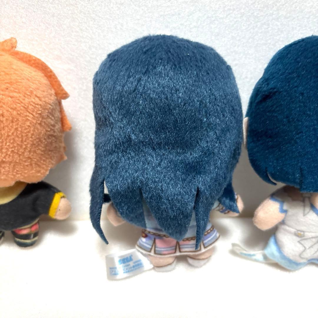 プロセカ　ぬいぐるみマスコット7種セット 中古品　（２点傷み有り）