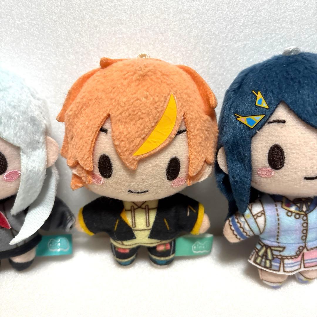 プロセカ　ぬいぐるみマスコット7種セット 中古品　（２点傷み有り）