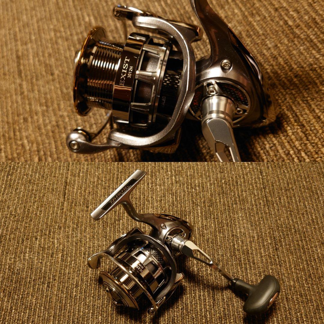 希少番手美品ダイワ 12イグジスト 3012H SLP RCS 22 18 15