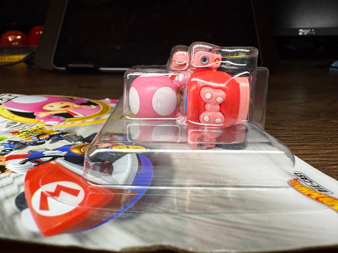 【バラ売り不可】ホットウィール　キノピコ　ベビーピーチ　マリオカート　2個セット