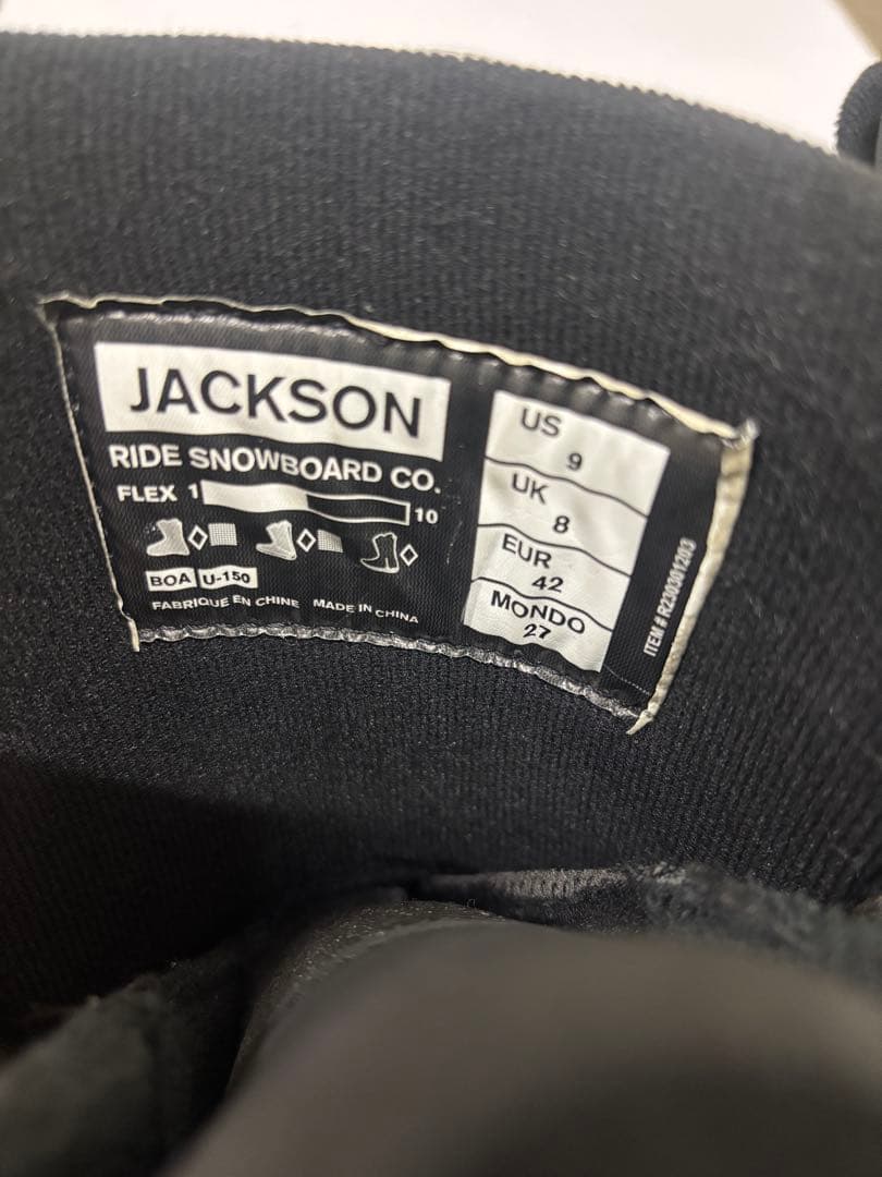 新品未使用　23-24 RIDE JACKSON 27.0cm