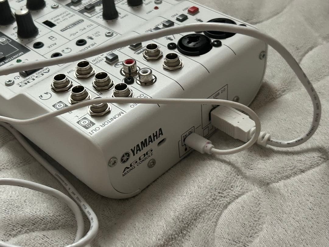 YAMAHA AG06 インターフェース