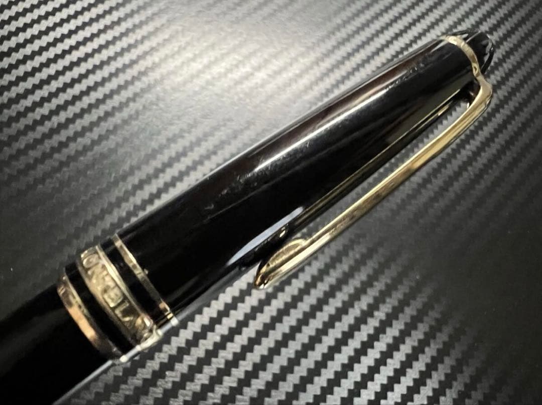 モンブラン 未使用に近い 144 ブラック 中白 M 万年筆