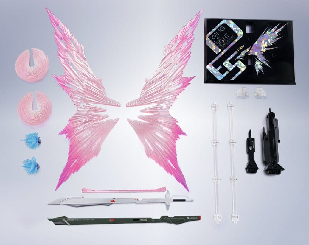 メタルロボット魂　デスティニー＆ゼウスシルエット＆光の翼3点セット　オマケ付き