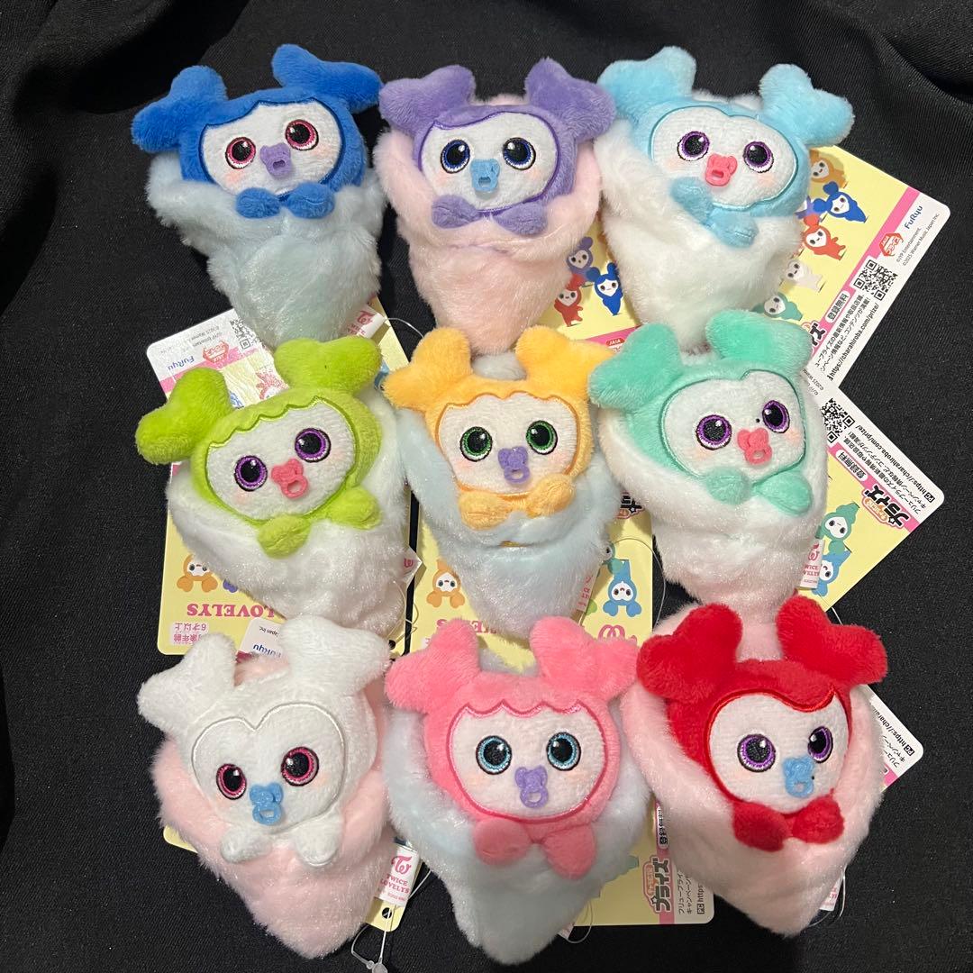 TWICE　おくるみマスコット　全9種セット
