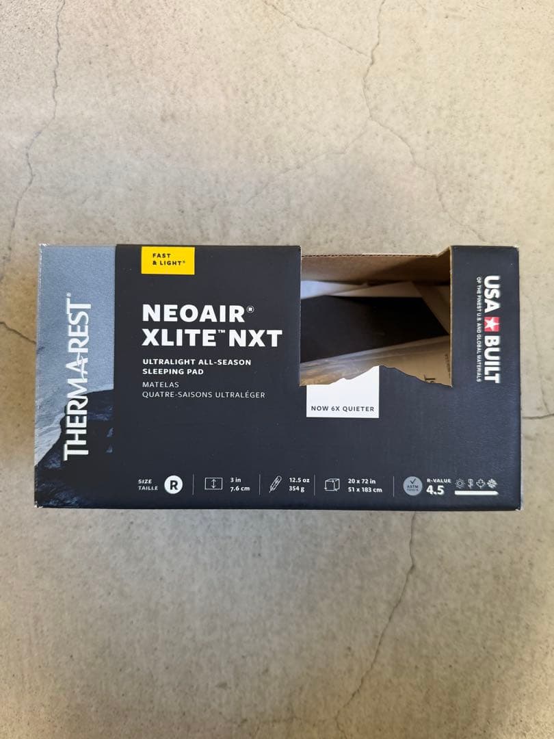 アウトドア寝具 THERM-A-REST / NEO AIR XLITE NXT
