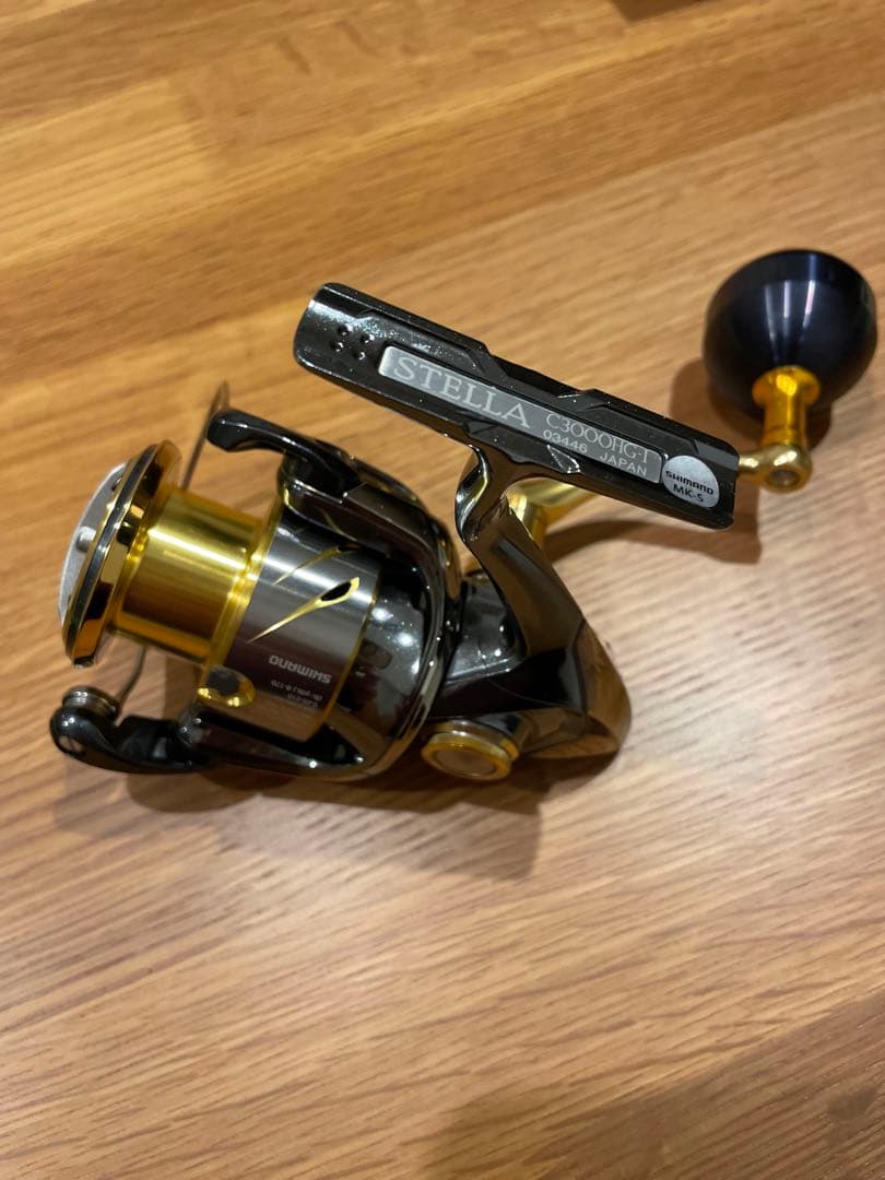 14 ステラ C3000HG 夢屋ハンドルノブ付き　中古美品