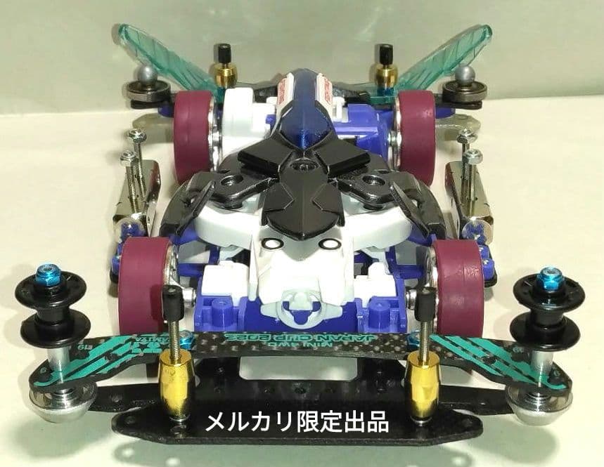 ミニ四駆　マッハフレーム　ブルーシャーシ　レーザーパーツ　純正のみ